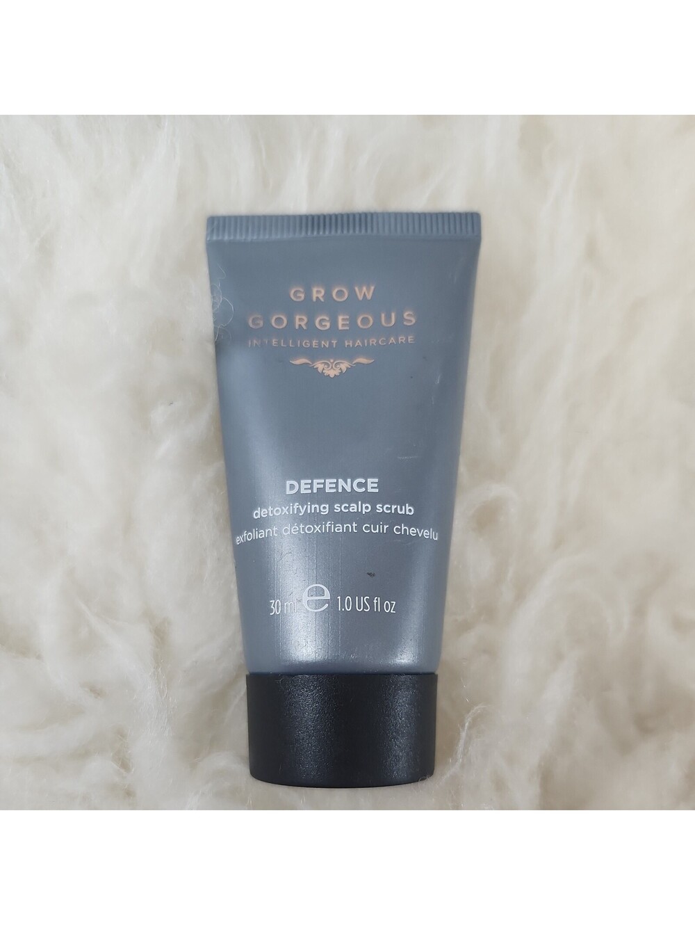 Grow Gorgeous Defence Detoxifying Scalp Scrub 1 oz Deluxe Travel Sized Sealed